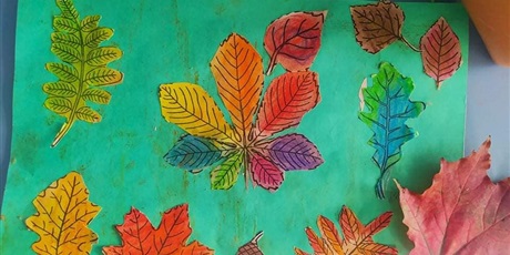 Kolorowa jesień. Naszą inspiracją są wiersze, piosenki i zebrane liście...🍂🍀🍁🍂🍃🍂