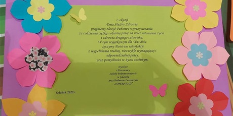 Powiększ grafikę: życzenia z okazji dnia służby zdrowia