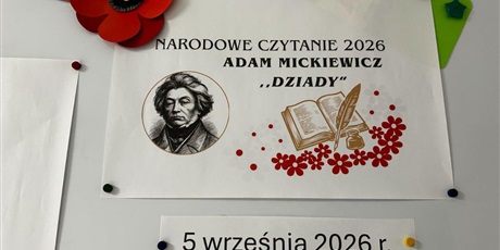 Narodowe Czytanie 2026 – „Dziady” Adama Mickiewicza!