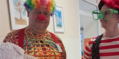 Odwiedziny Fundacji Dr Clown.